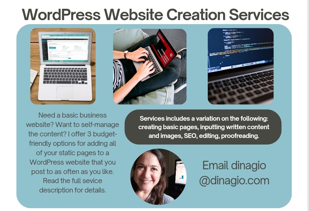 WordPress Website Creation Services – Budget Offering