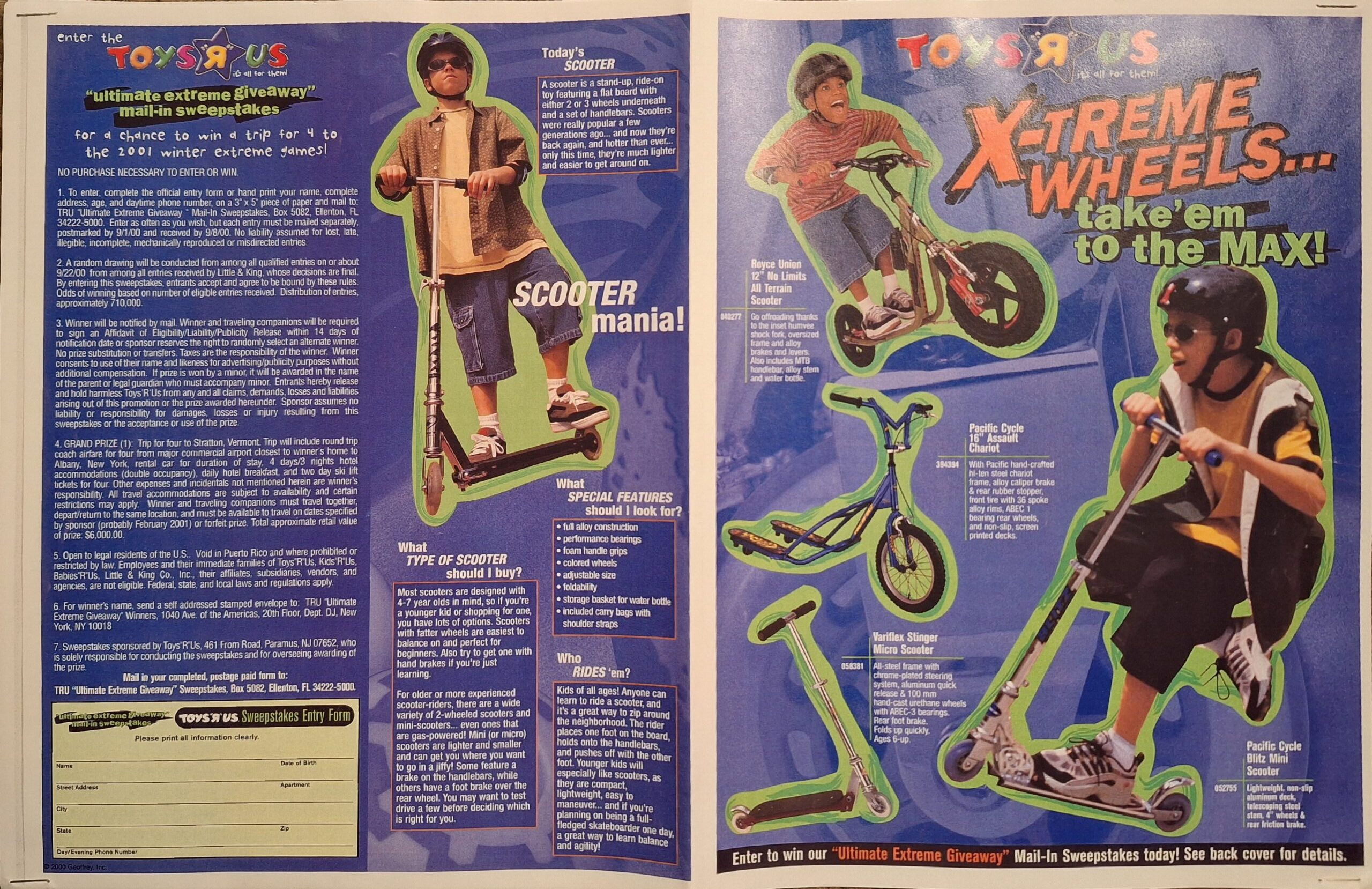 Toy Product Copywriting - Skateboards and Scooters 1