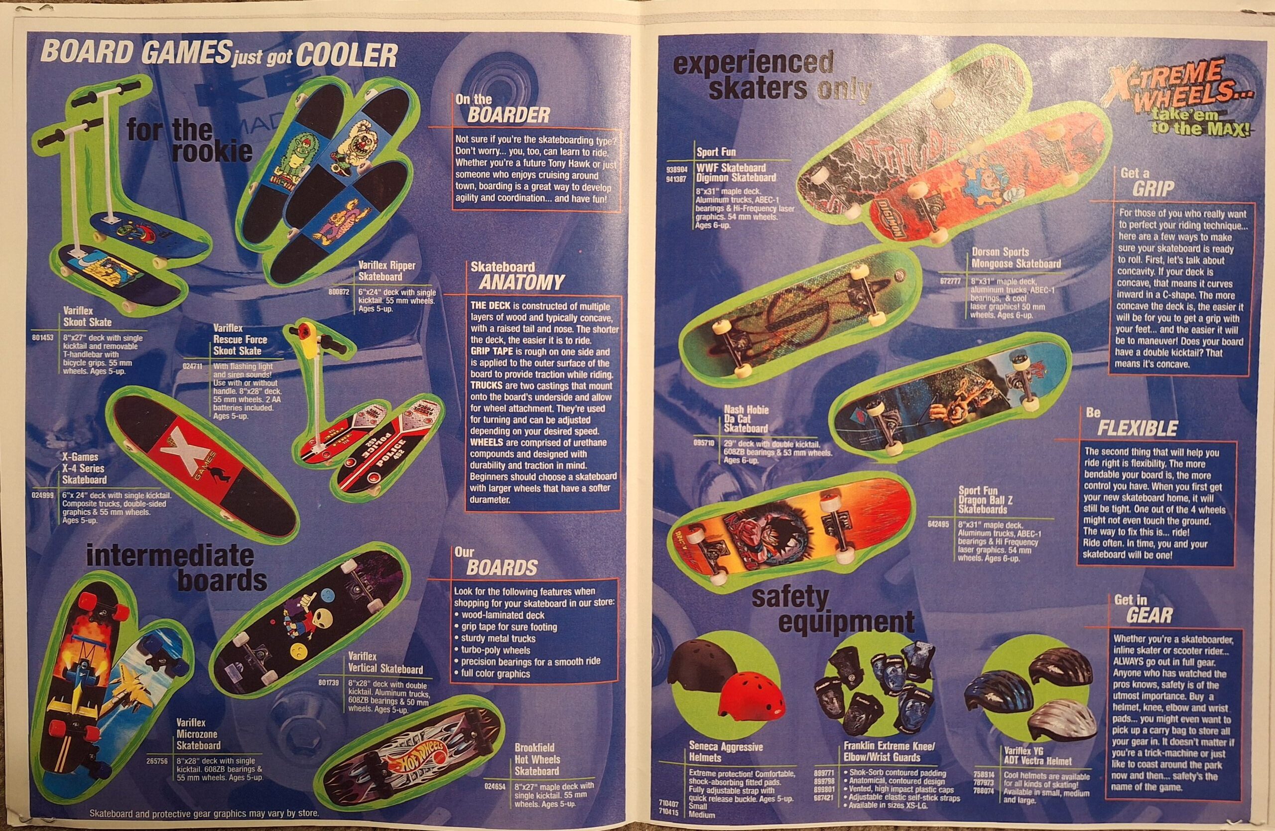 Toy Product Copywriting - Skateboards and Scooters 2