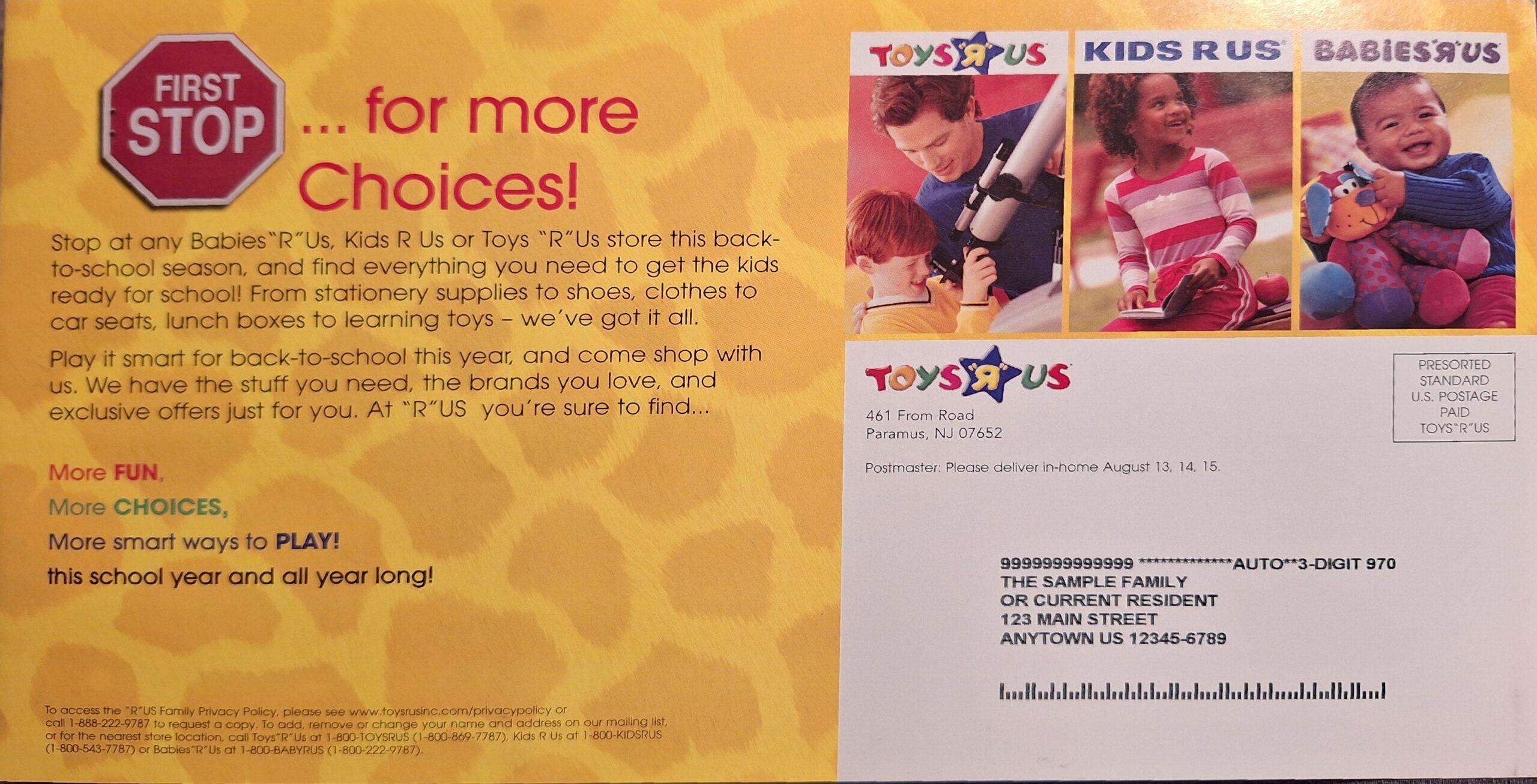 Toy Retail Direct Mail Copywriting 2