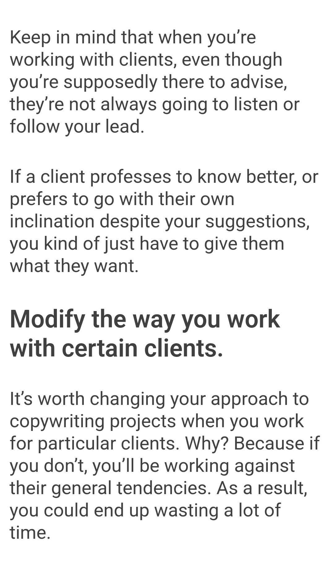 Blog Writing Article About Copywriting 4