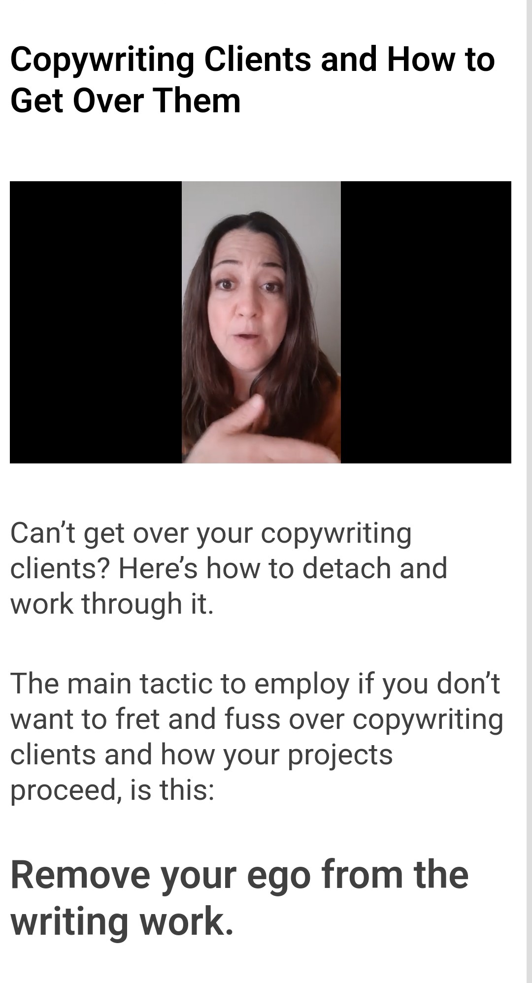 Blog About Copywriting 1