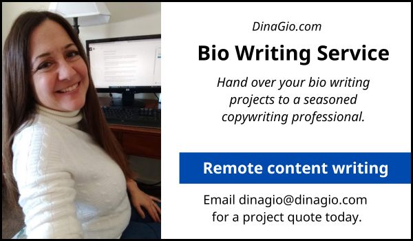 Bio Writing Service