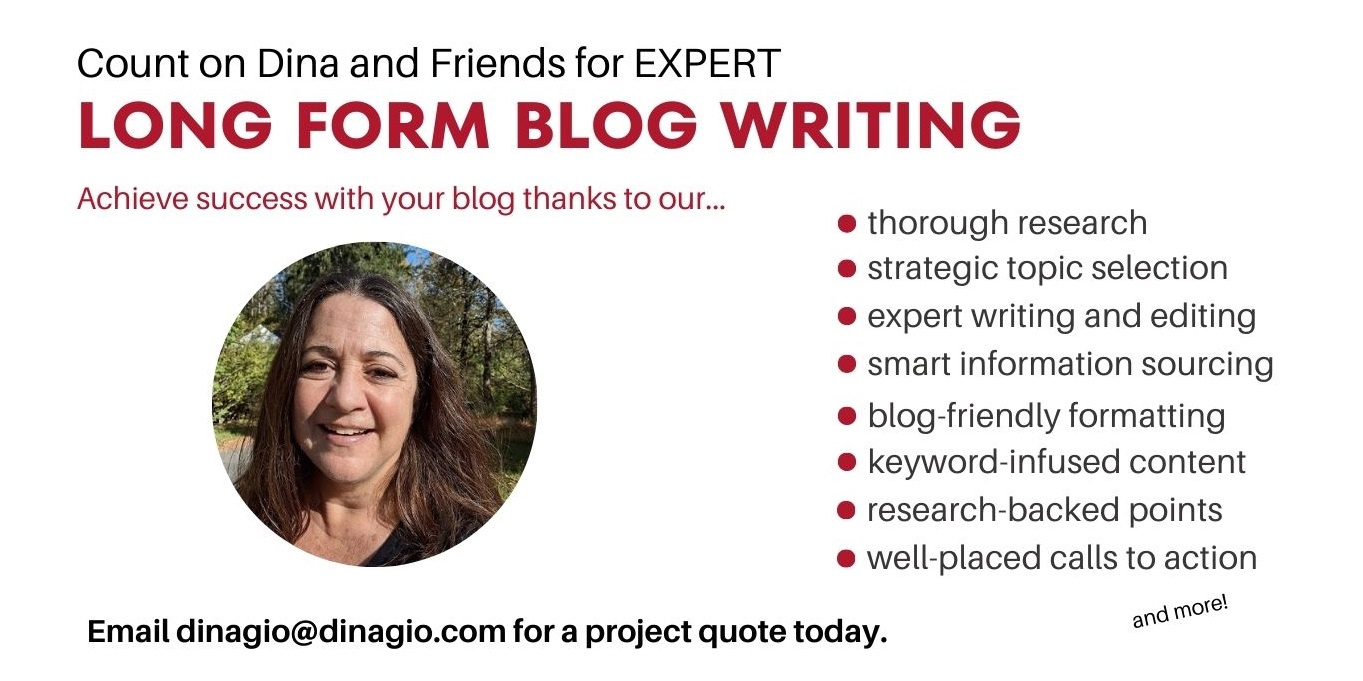 Long Form Blog Writing Service