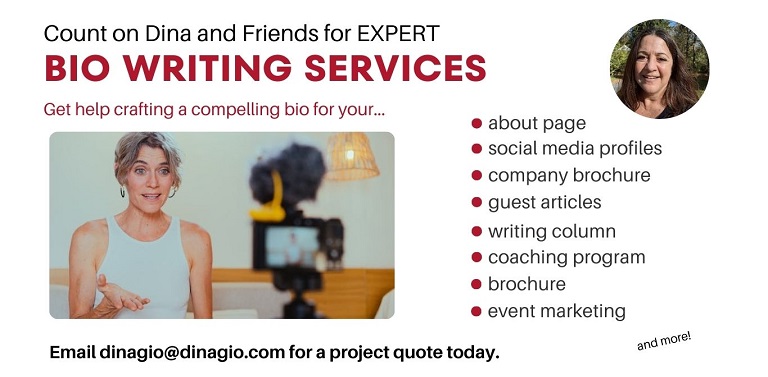 Bio Writing, Bio Editing Services