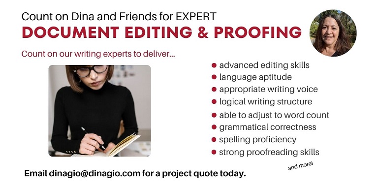 Document Editing and Proofreading Services