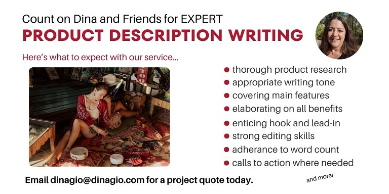 Product Description Writing Services