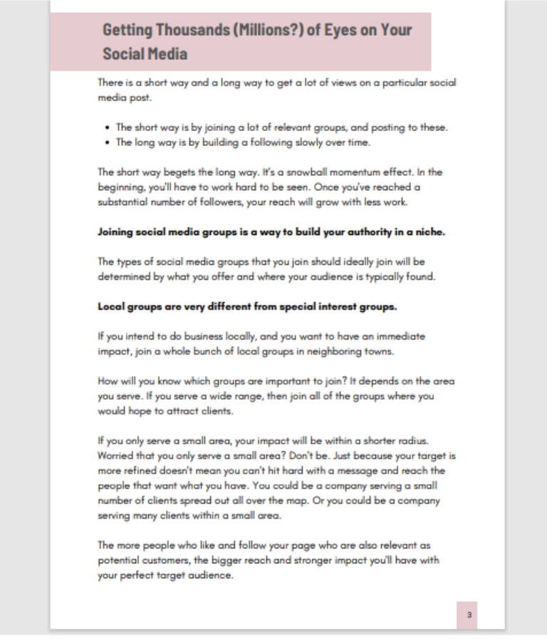 Social Media Strategy Article 3