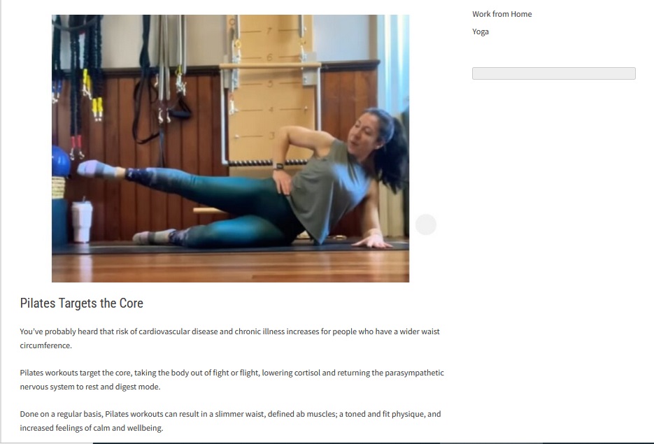 blog post about pilates